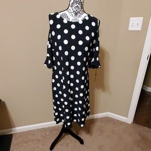 NWT Tommy Hilfiger Navy & White Dress